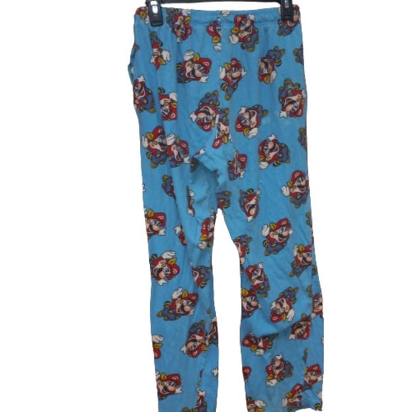 Super Mario Nintendo Boys Medium Lounge Sleep Pants - Picture 6 of 6
